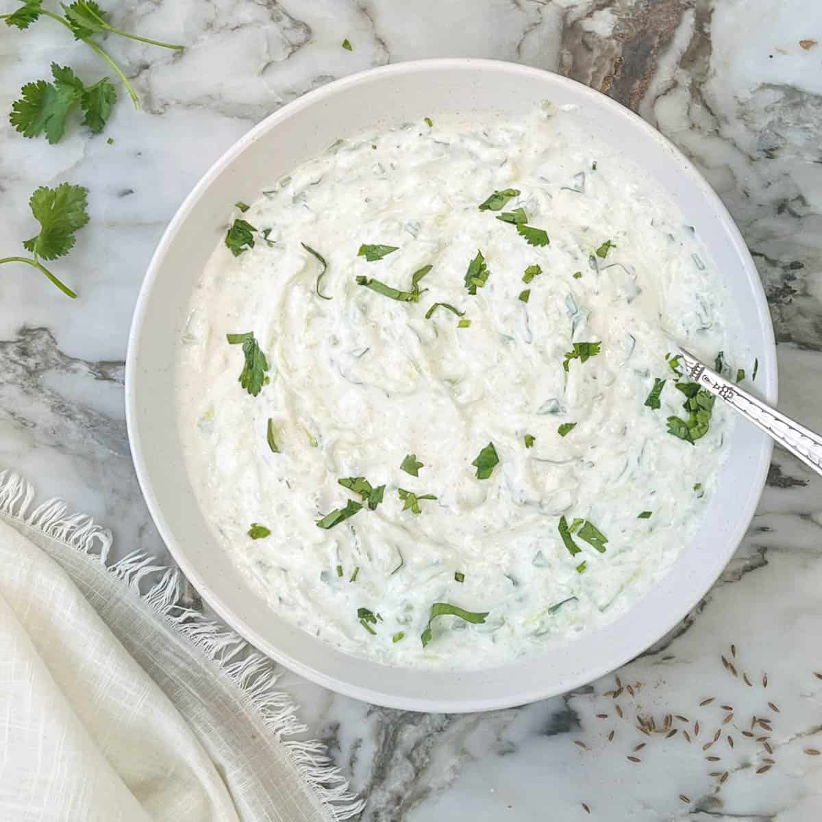 Cucumber Or Loki - Raita
